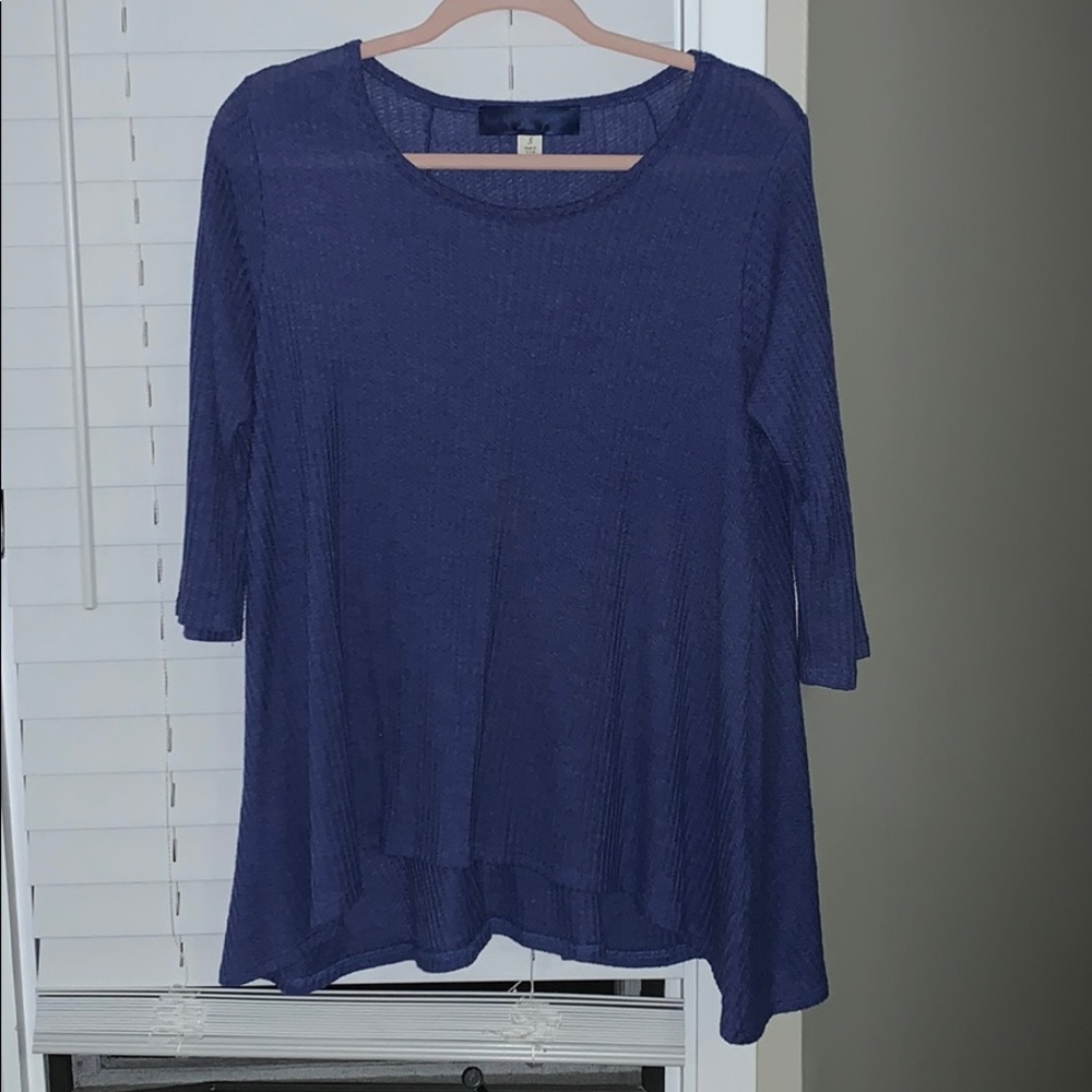 Waffle Knit Top